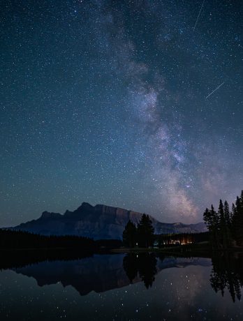1st Place, Two Jack Lake's Night Sky, Douglas Yuen